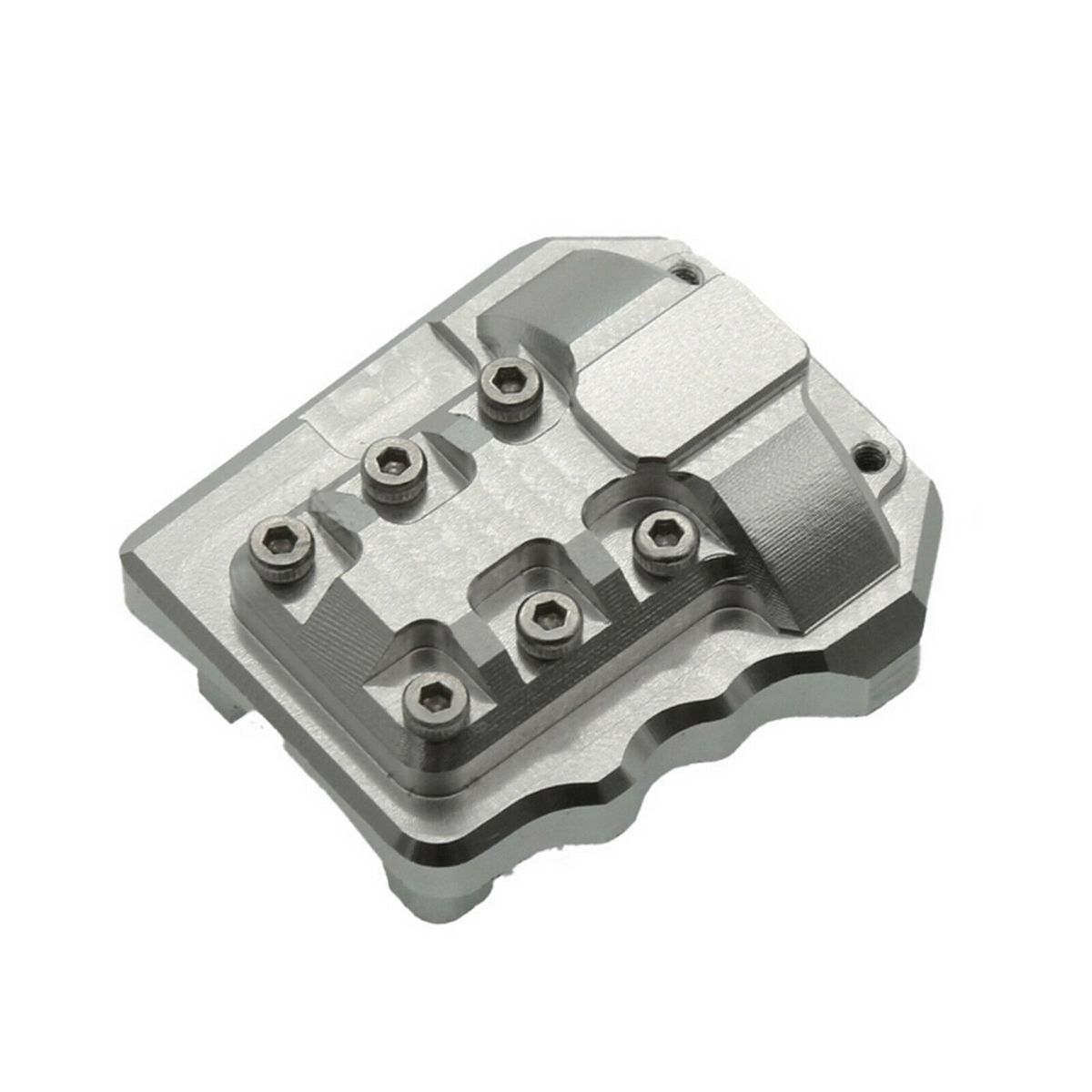 TRX4 Front/Rear Differential Cover Silver 1pc